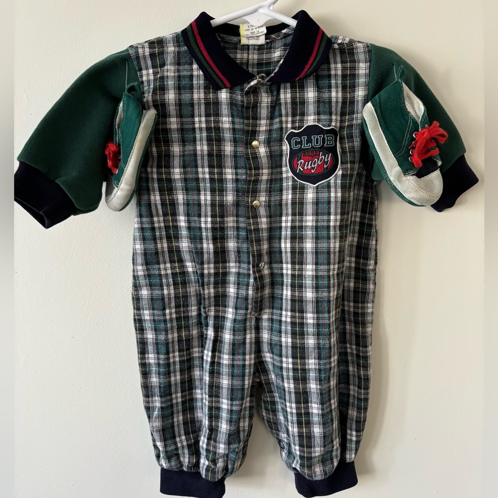 Vintage Club Rugby outfit with shoes